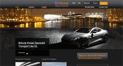 Desktop Screenshot of ontime-globalautomotivetransportservices.com